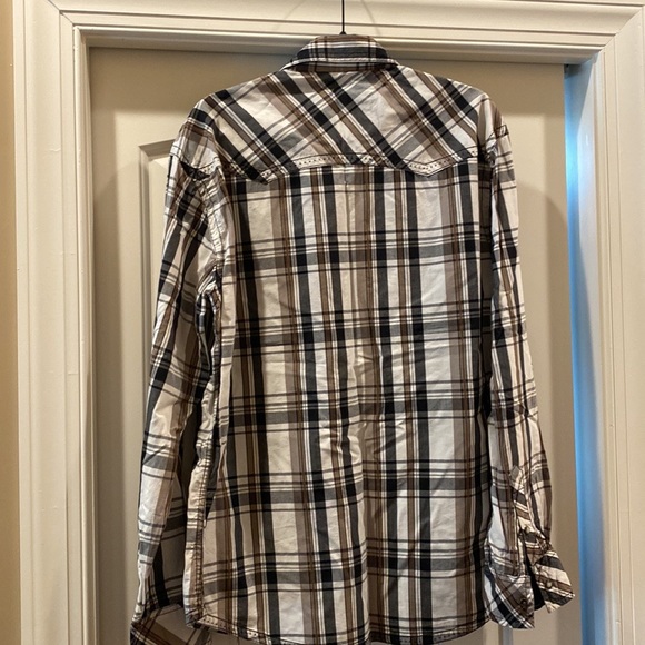 MEN’S BUCKLE BKE LONG-SLEEVE SNAP SHIRT. SIZE XL - Picture 2 of 4